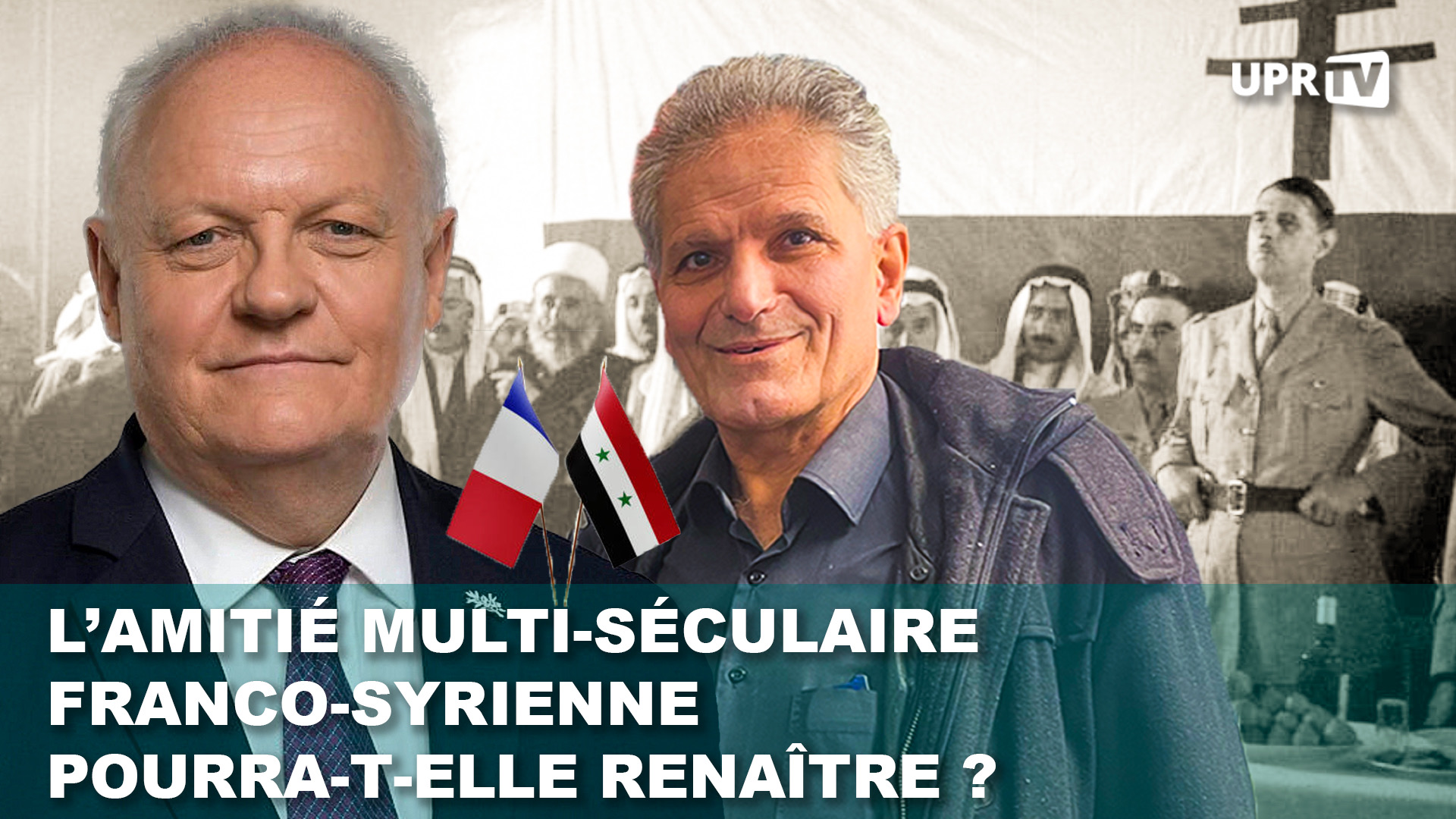 L'amitié multi-séculaire franco-syrienne pourra-t-elle renaître ? avec Adnan Azzam