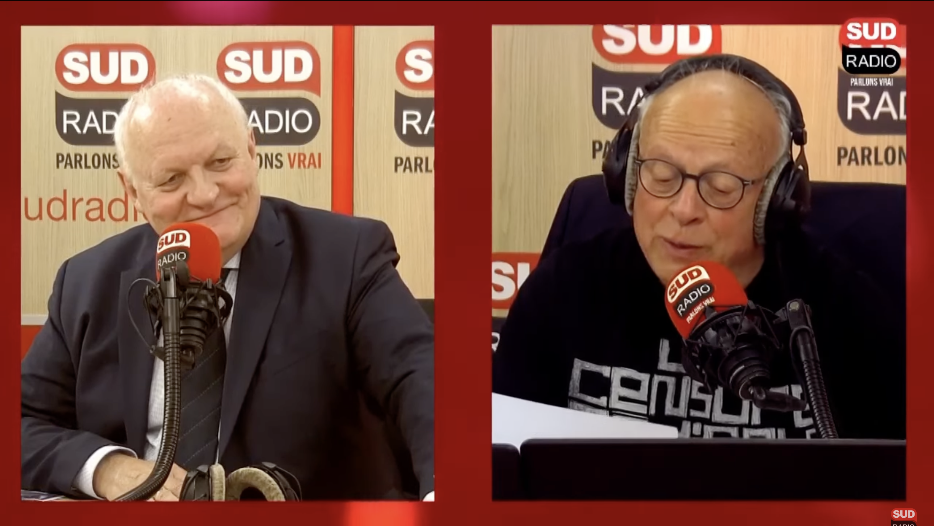François Asselineau invité d'André Bercoff sur Sud Radio – 09/05/2023