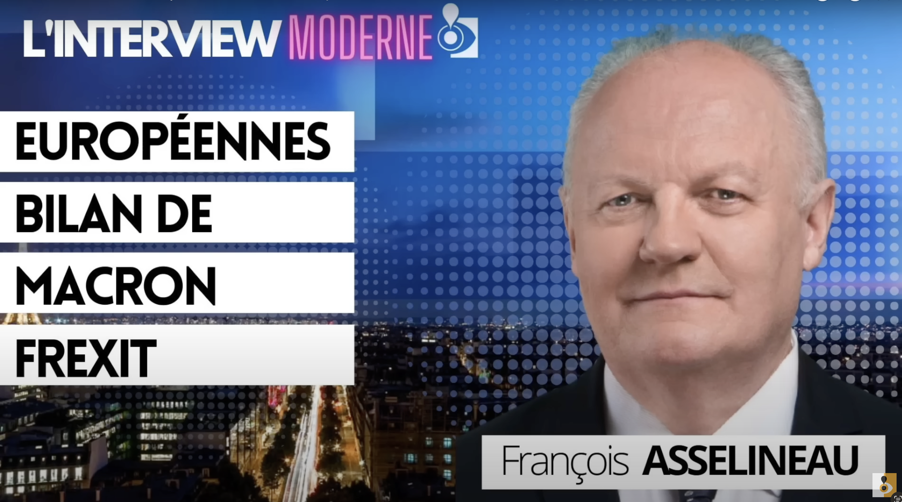 François Asselineau invité d'Alexis Poulain sur Le Monde Moderne – 26/05/2023
