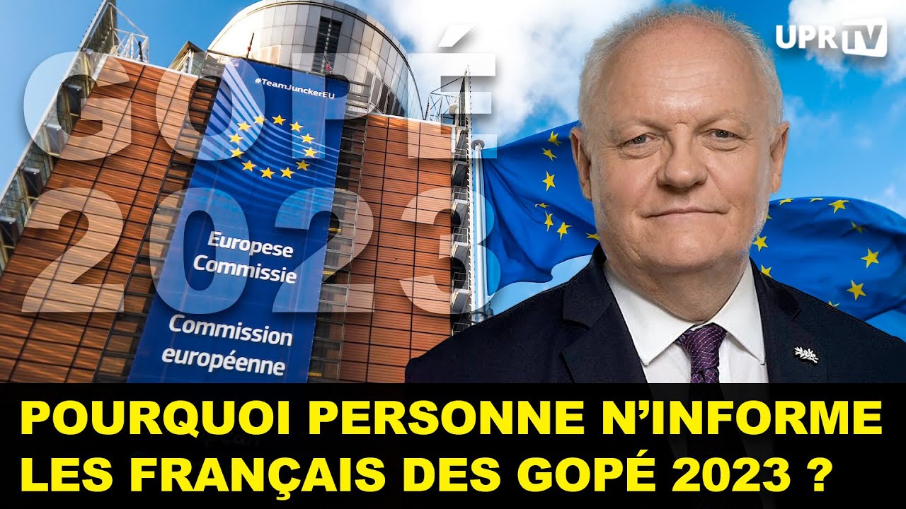 Pourquoi personne n'informe les Français des GOPÉs 2023-2024 ?