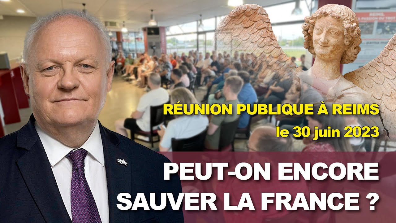 Réunion publique de François Asselineau à Reims