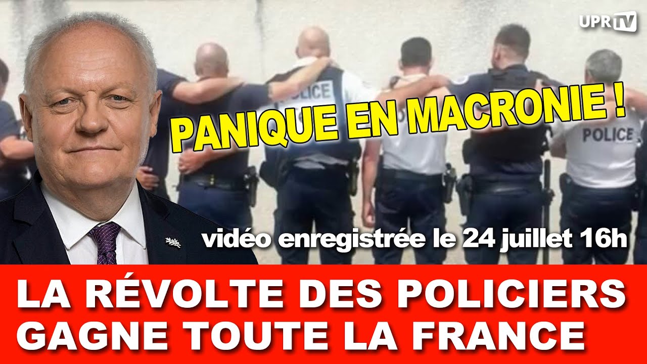 Panique en Macronie : la révolte des policiers gagne toute la France