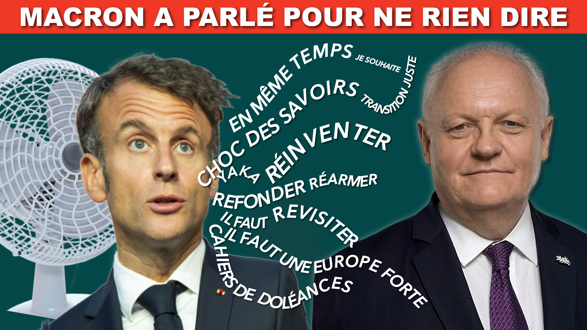 Macron a parlé pour ne rien dire