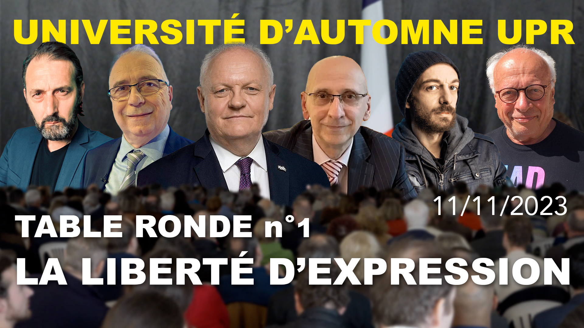 Table ronde n°1 : « La liberté d'expression va-t-elle disparaître »