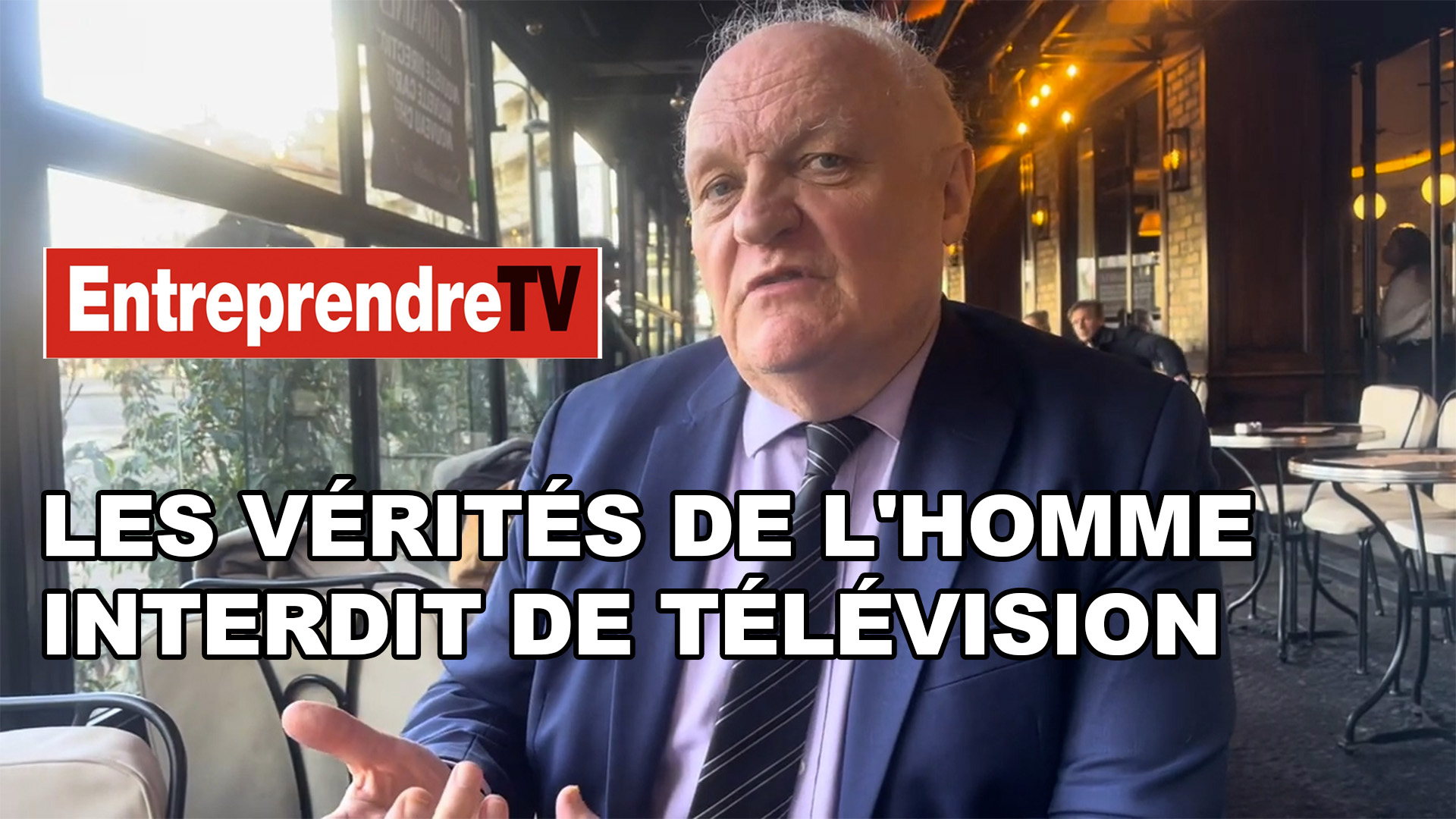 François Asselineau invité de Robert Lafont sur Entreprendre TV – 15/02/2024