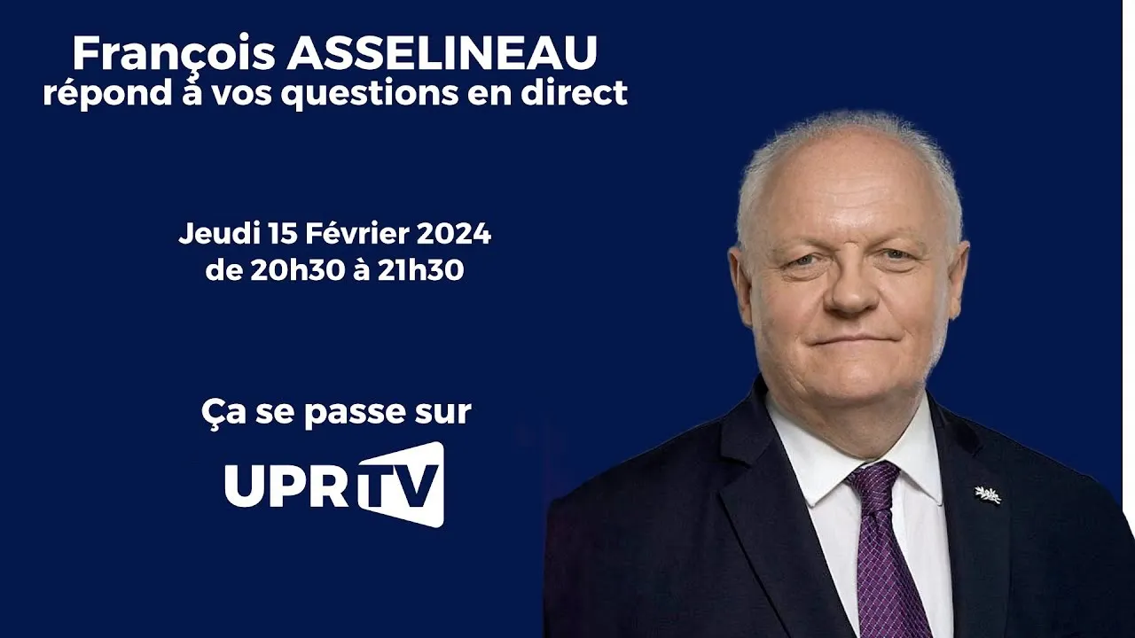 Direct n°1 – François Asselineau répond à vos questions