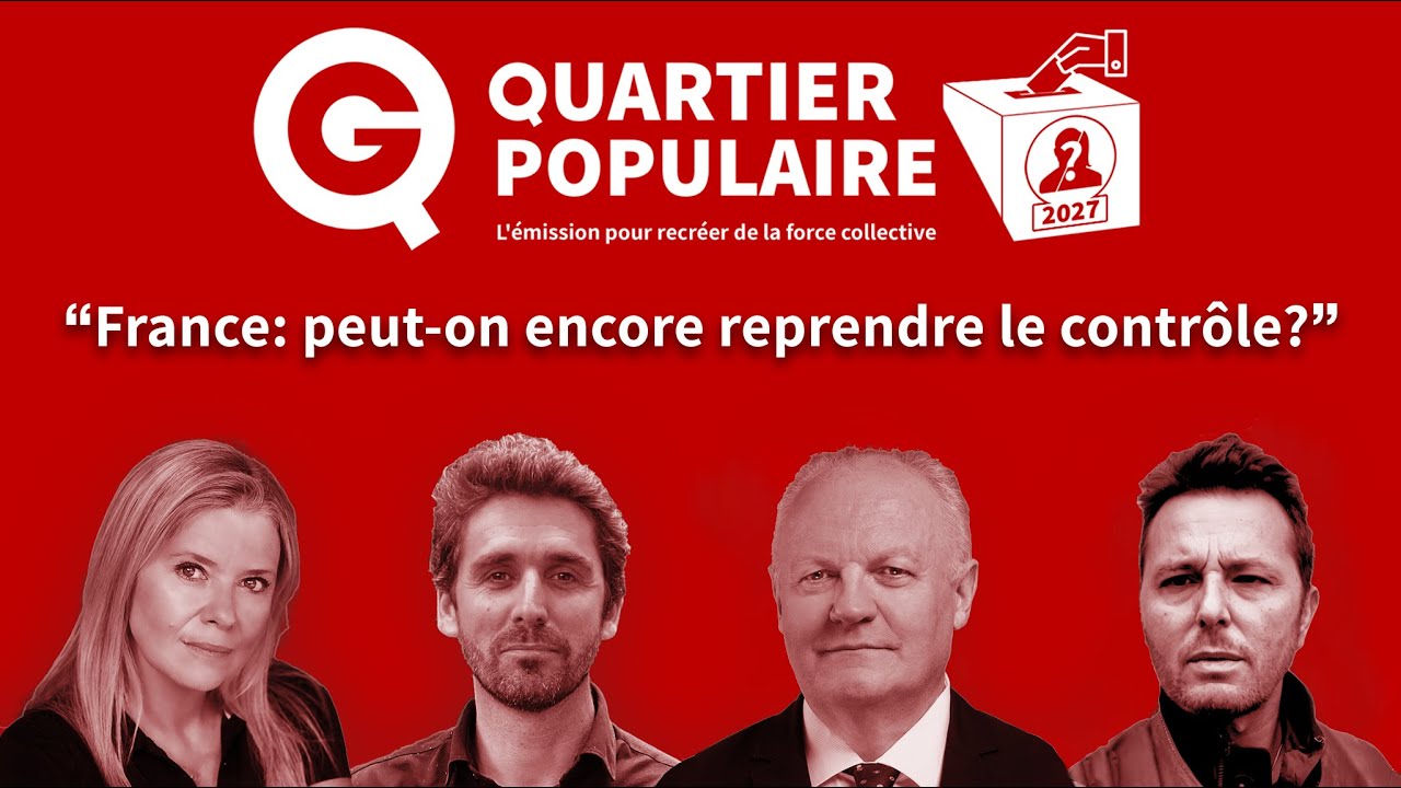 François Asselineau invité d'Aude Lancelin et de Didier Maïsto sur QG-TV – 22/05/2024