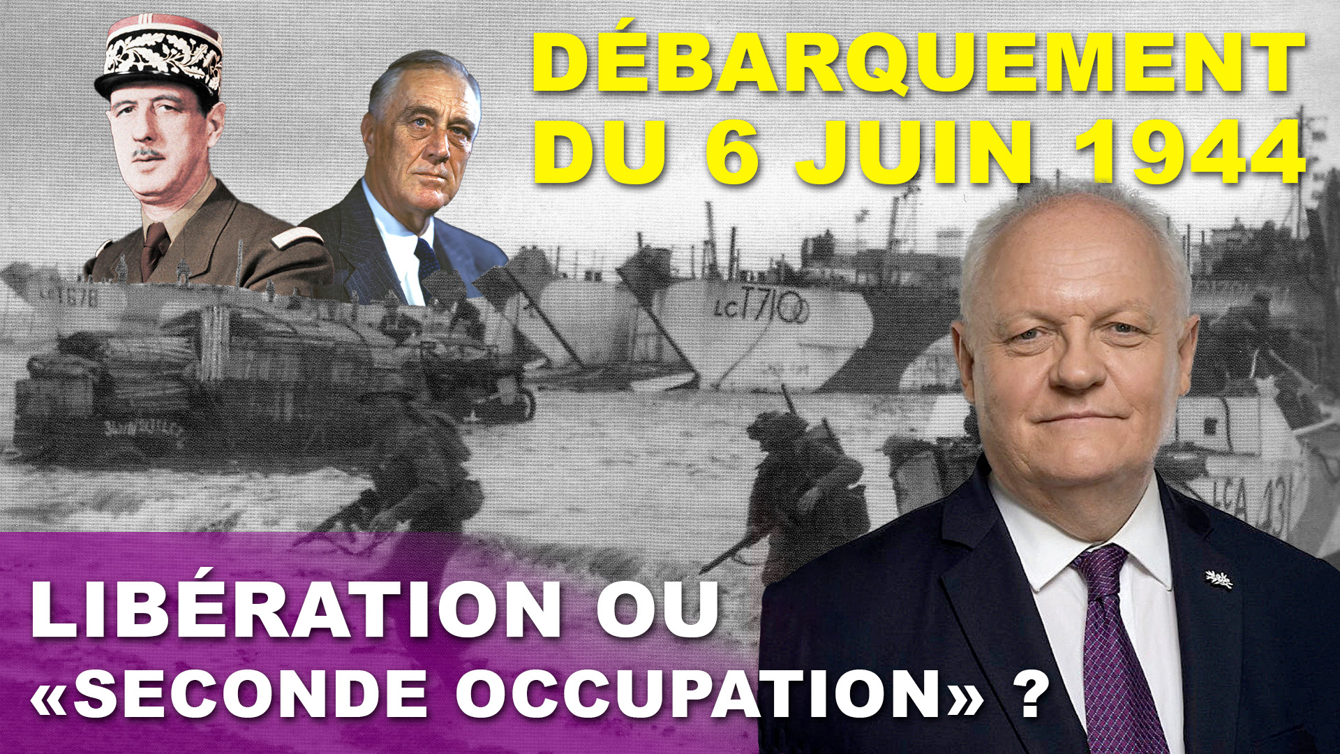 Débarquement du 6 juin 1944 : libération ou seconde occupation ?