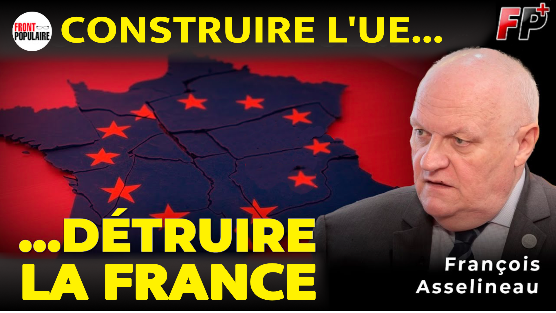 François Asselineau invité de Bertrand Guyot sur Front Populaire – 22/01/2025