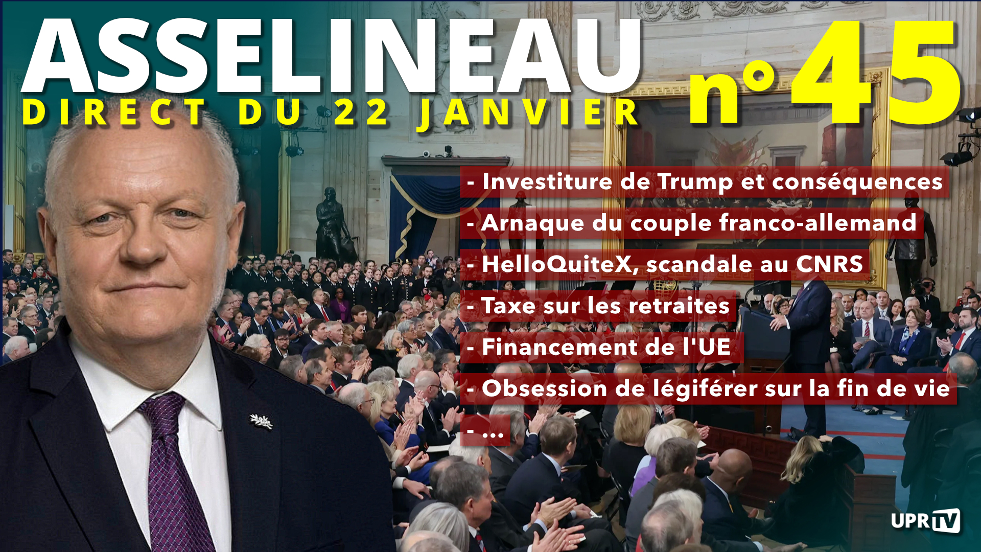 Direct n°45 – François Asselineau répond à vos questions