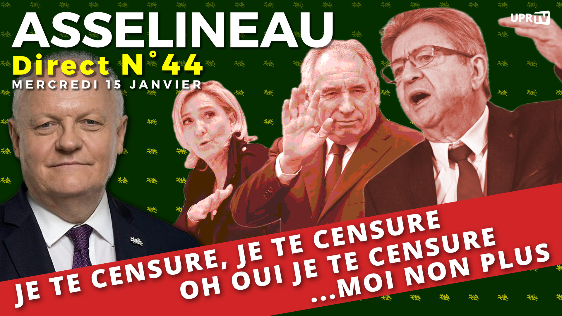 Direct n°44 – François Asselineau répond à vos questions