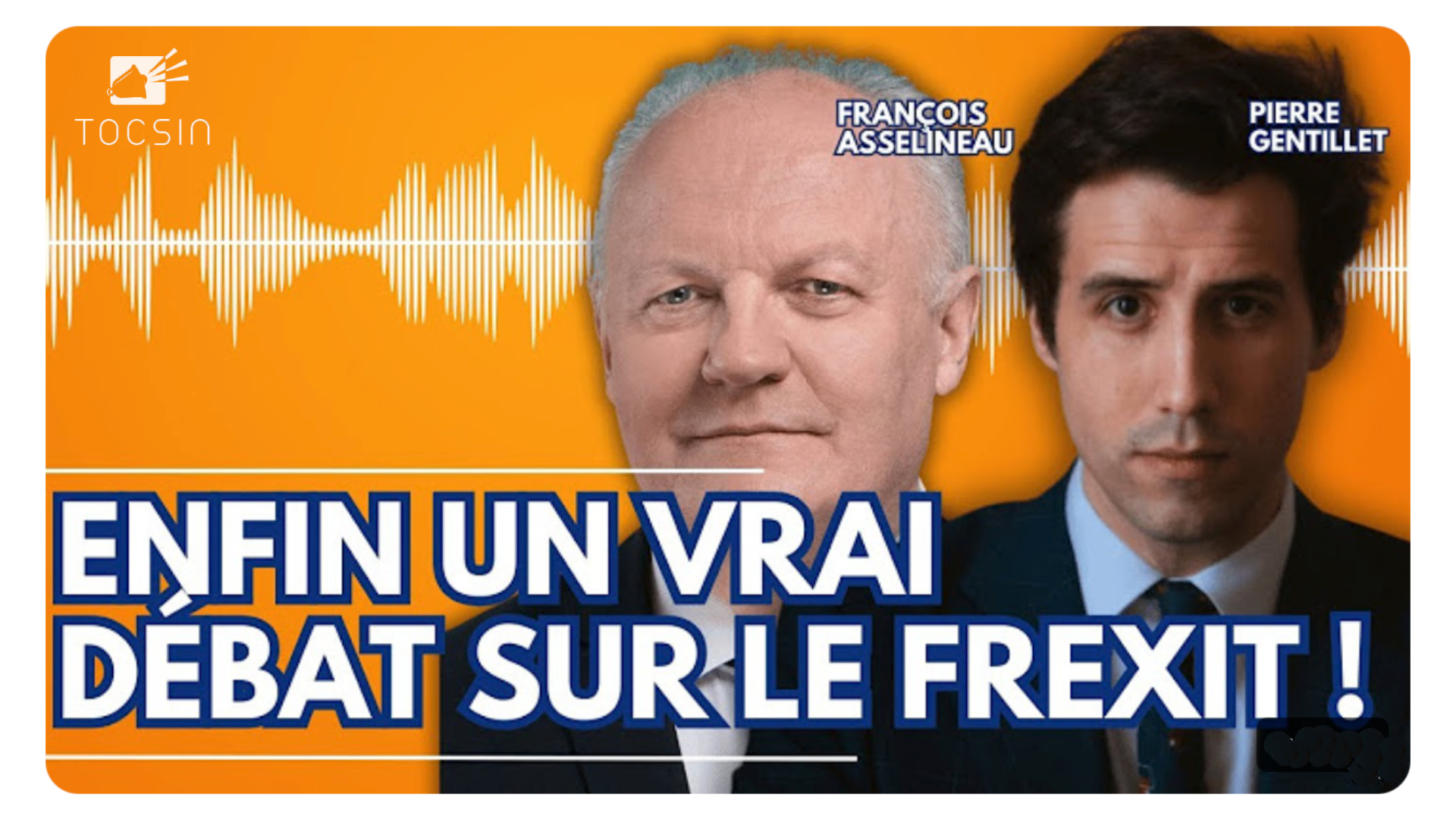 François Asselineau face à Pierre Gentillet avec Clémence Houdiakova sur Tocsin – 06/02/2025