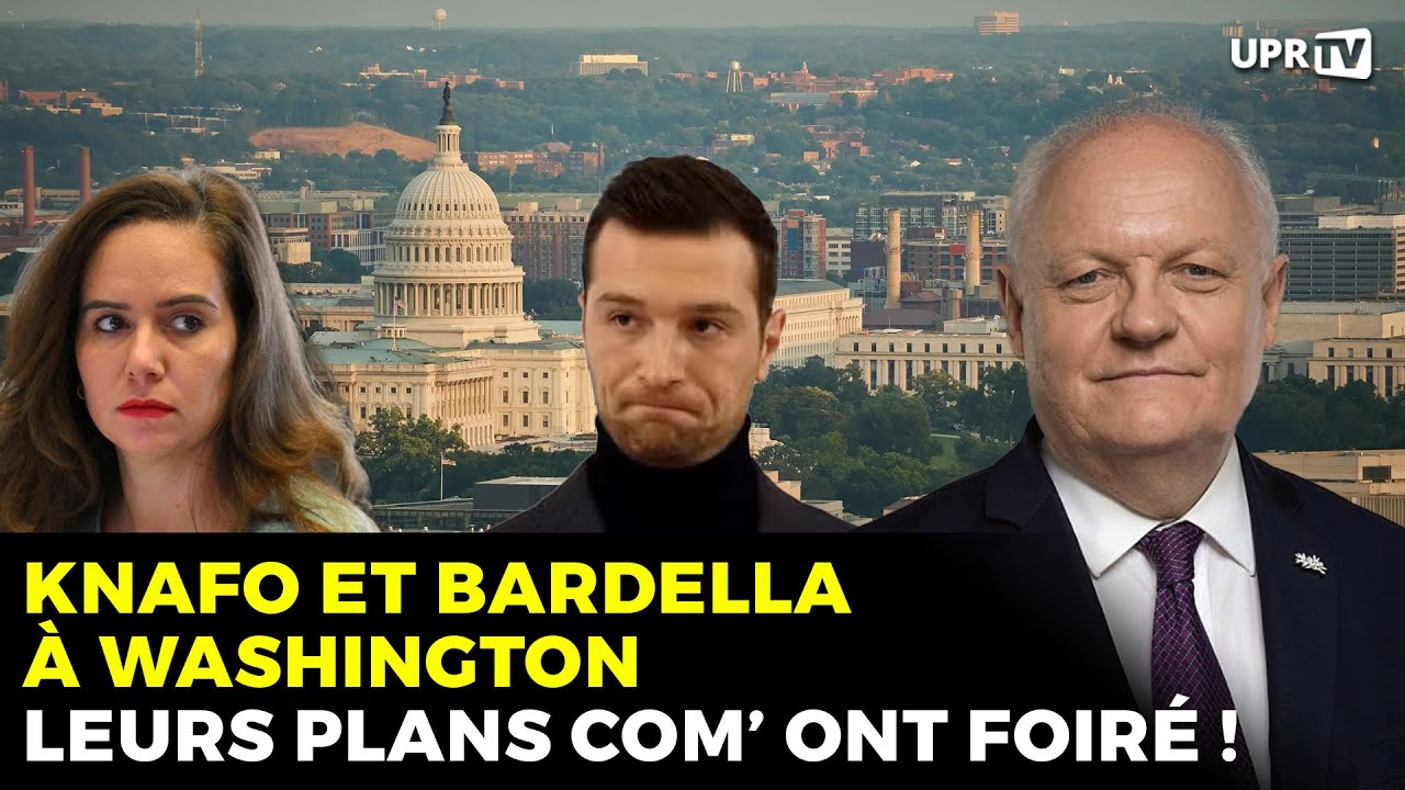 Knafo et Bardella à Washington : échecs de leur opération de communication !