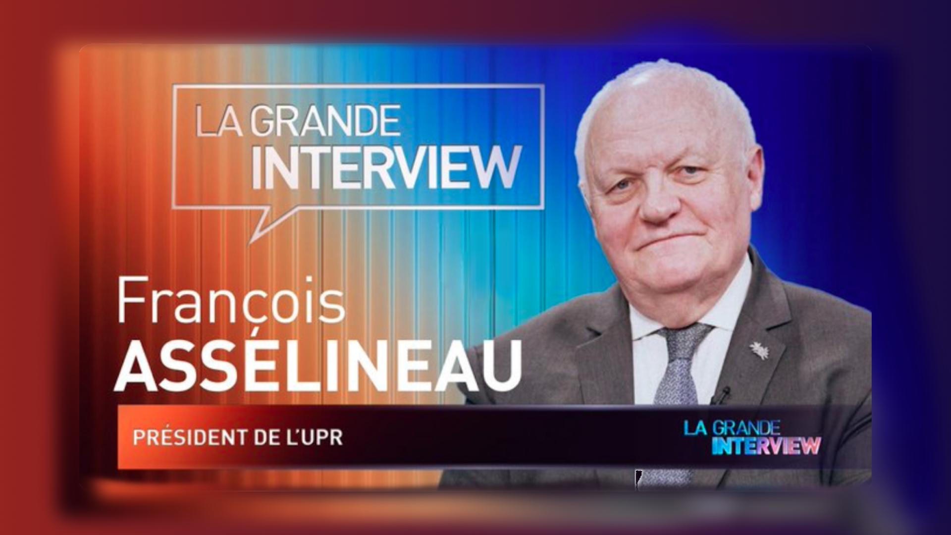 François Asselineau invité sur Un Monde Parfait – 17/03/2025