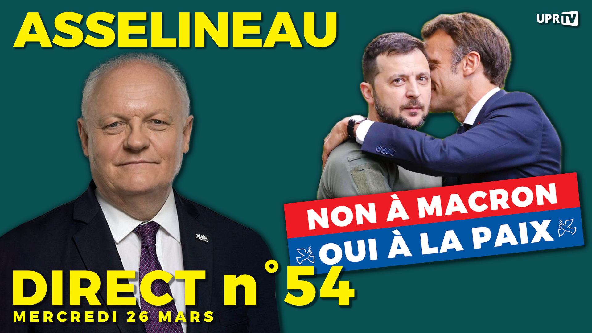 Direct n°54 – François Asselineau répond à vos questions