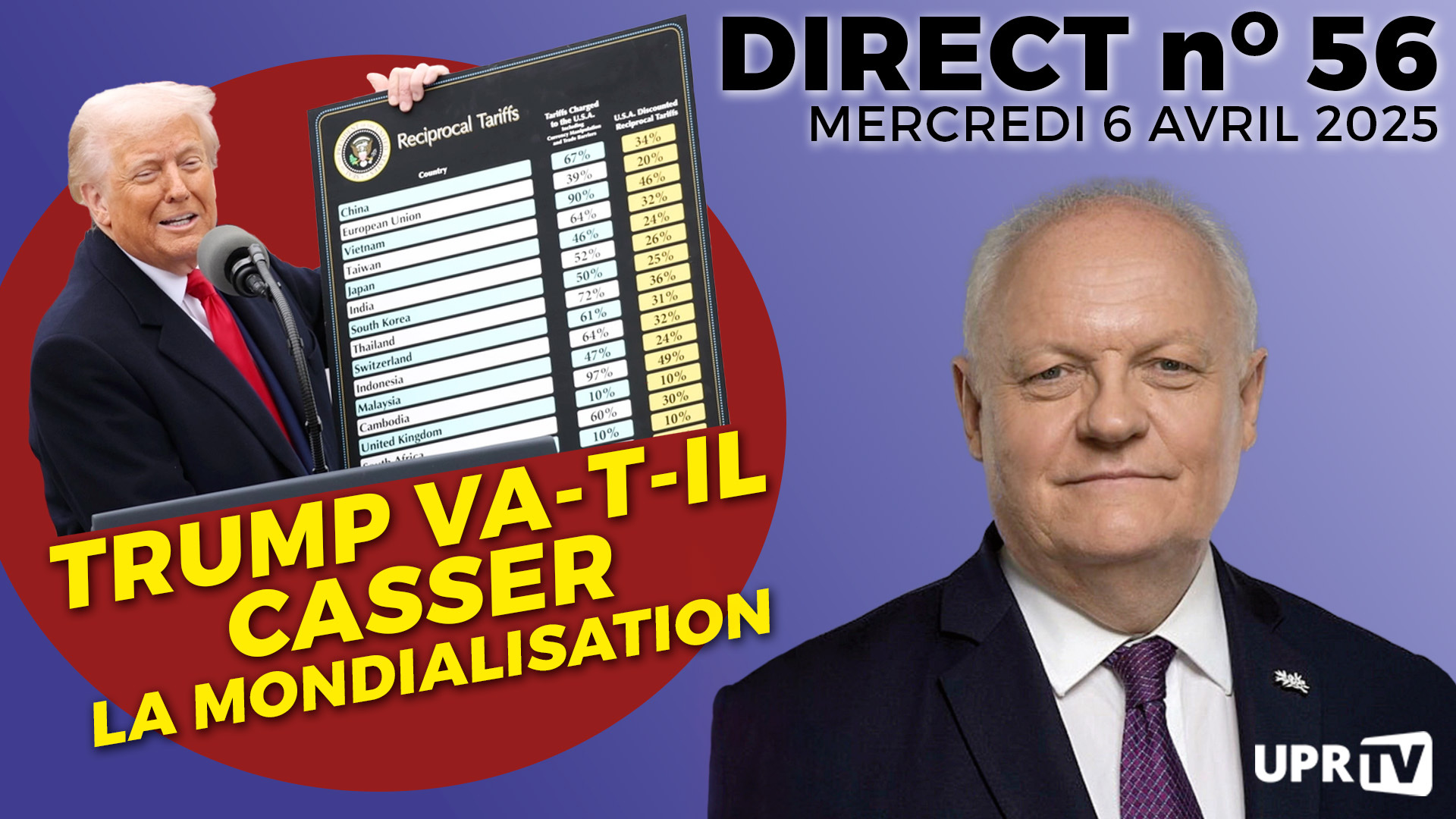Direct n°56 – François Asselineau répond à vos questions