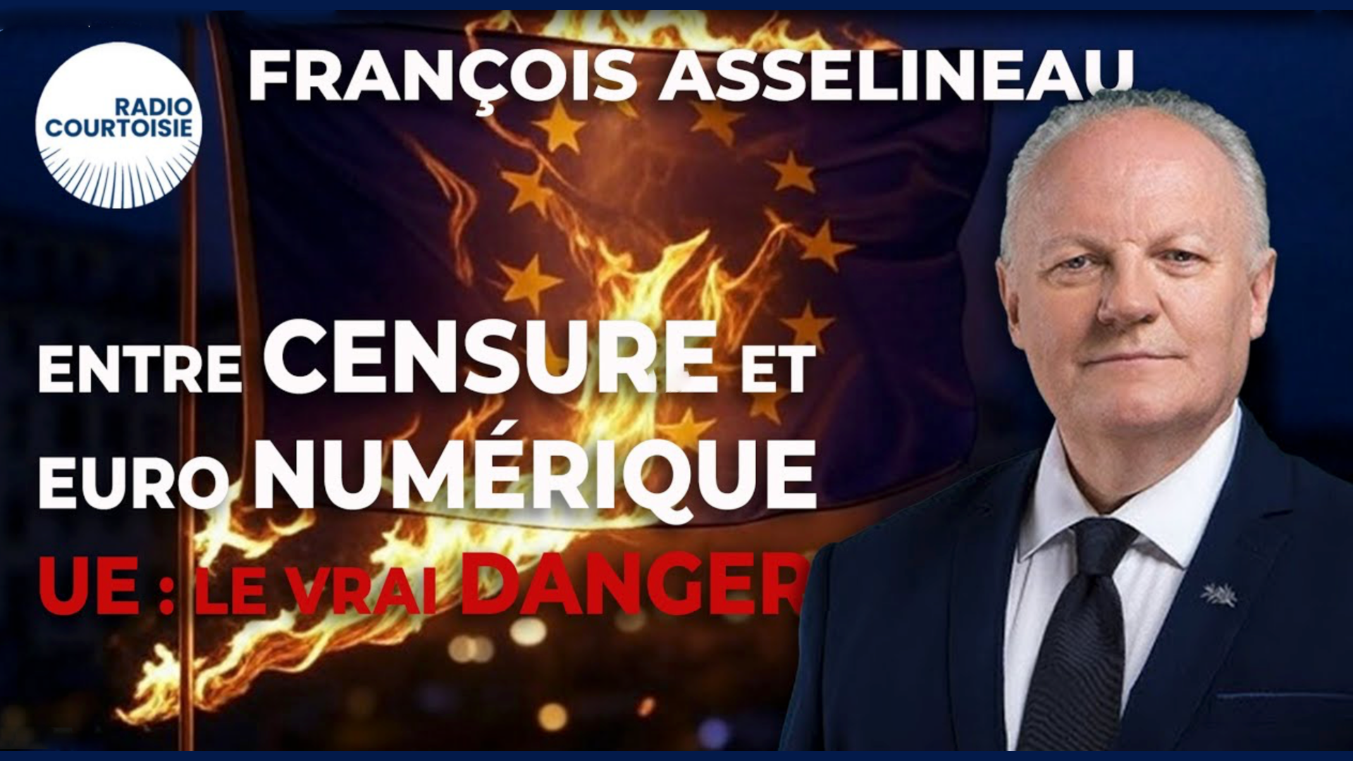 François Asselineau invité de Jean-Étienne Pauzat sur Radio Courtoisie – 01/04/2025