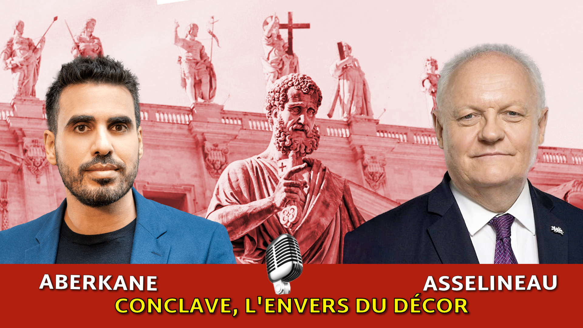 François Asselineau invité d'Idriss Aberkane sur le thème : « La géopolitique du Vatican » – 24/04/2025