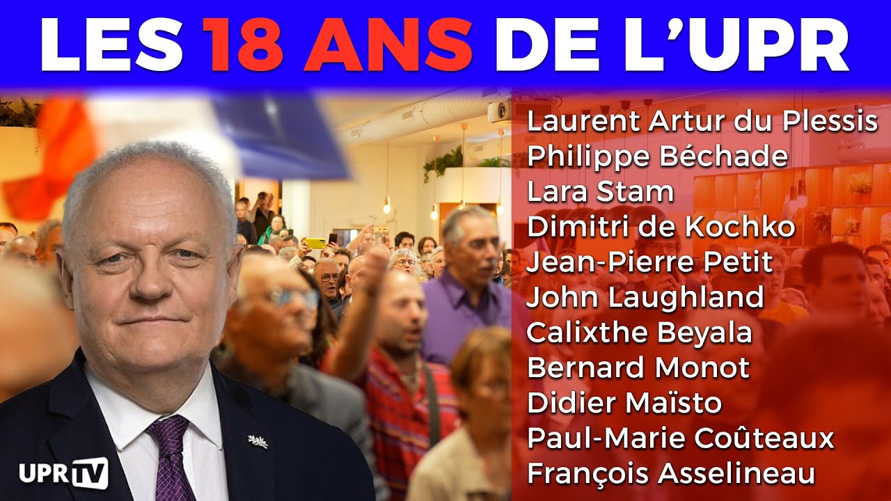 Les 18 ans de l'Union Populaire Républicaine