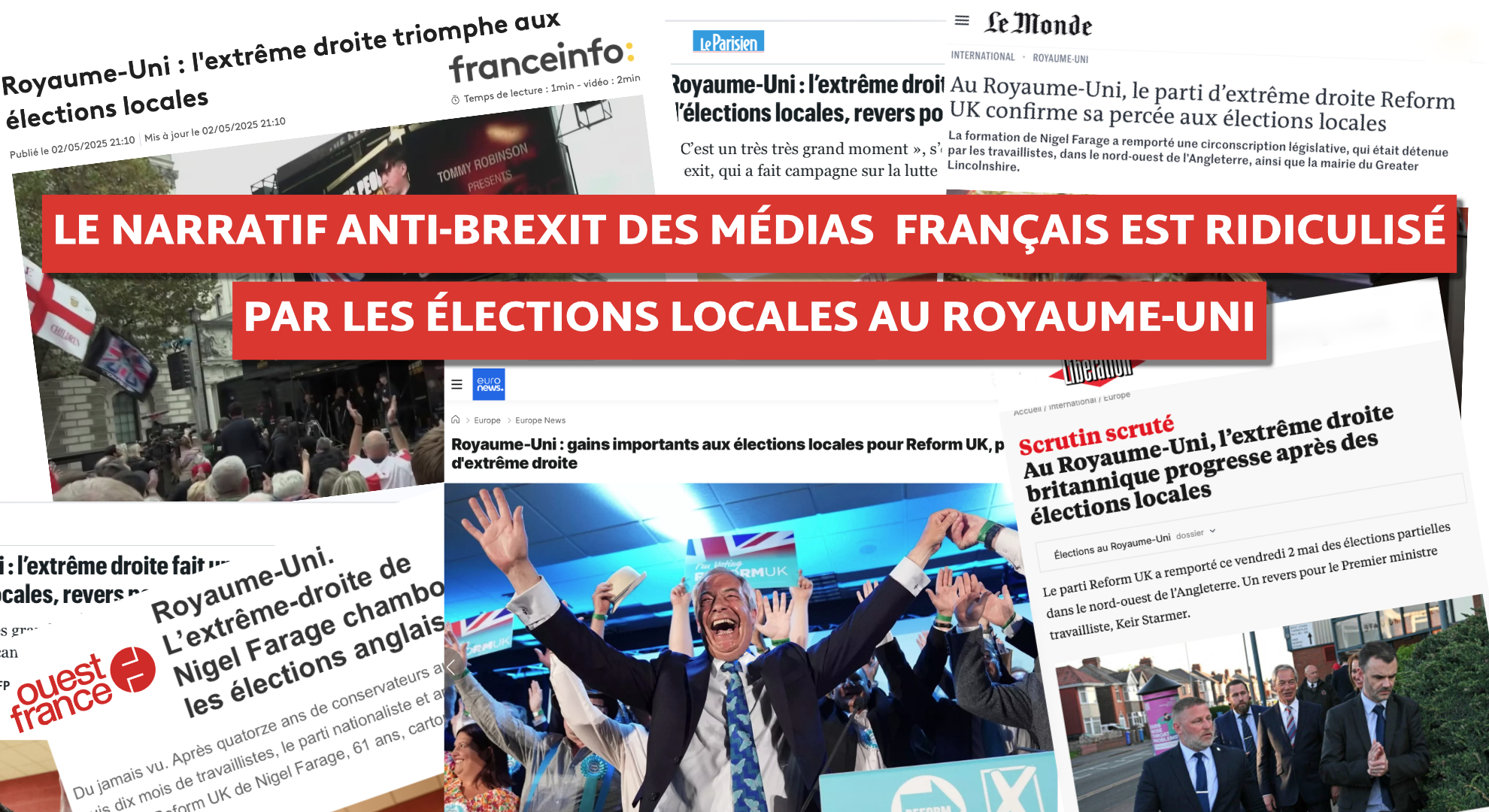 Les élections locales au Royaume-Uni plébiscitent le Brexit