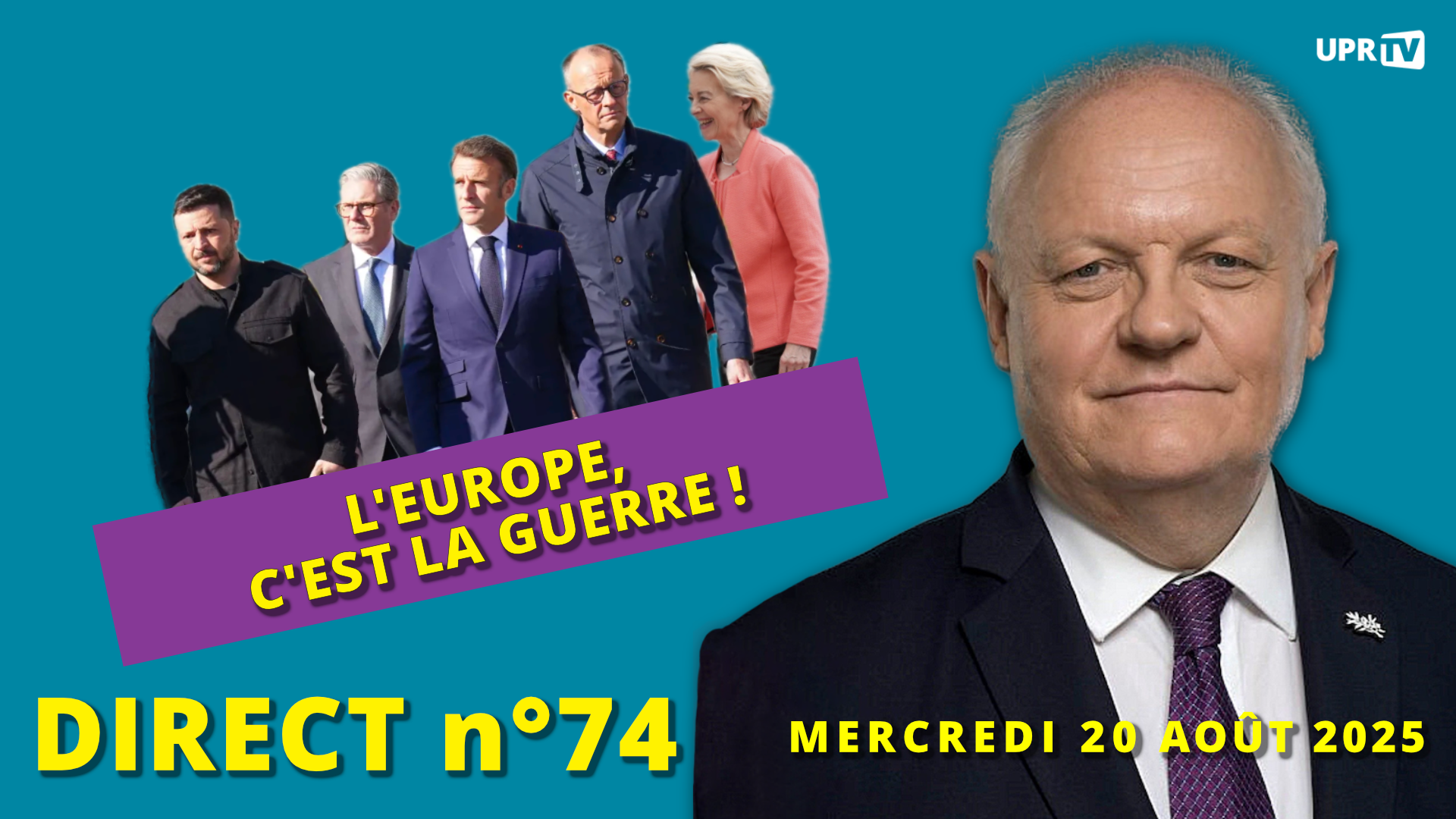 Direct n°74 – François Asselineau répond à vos questions