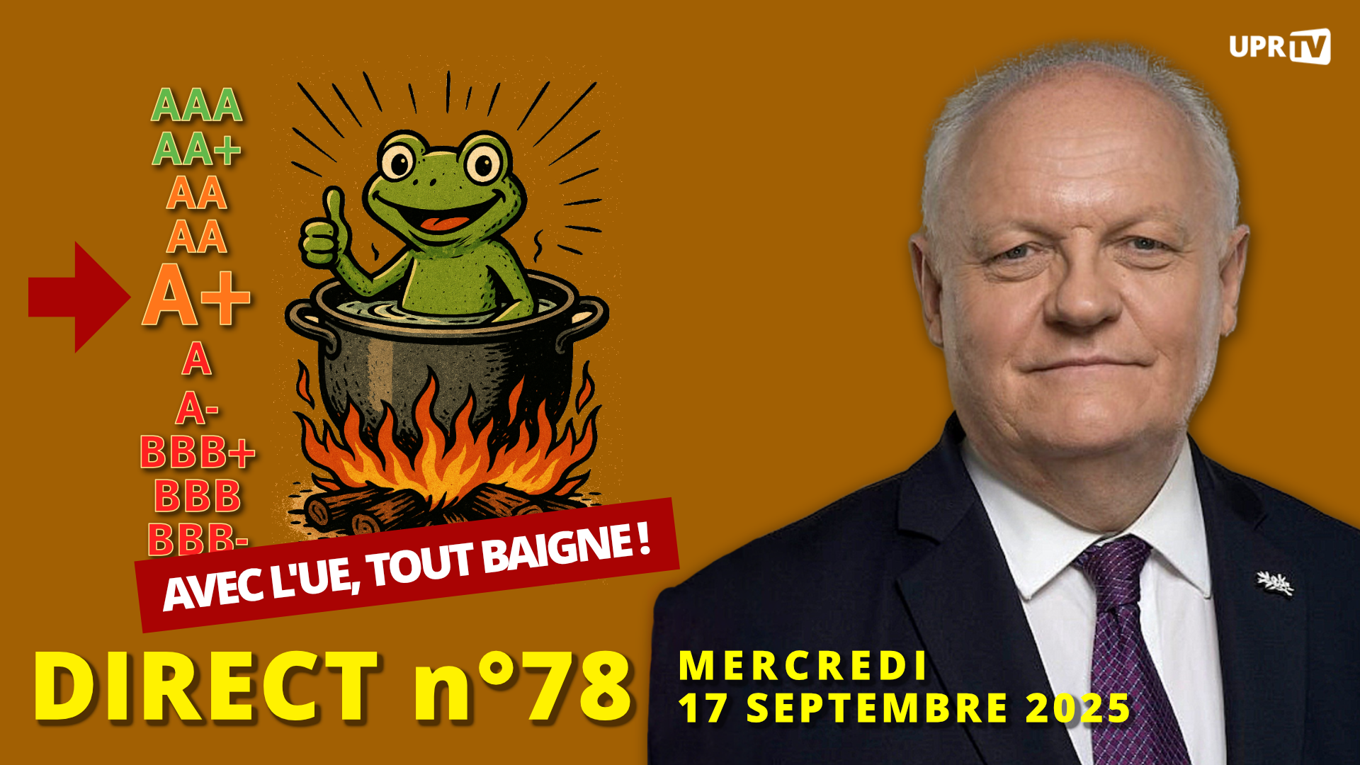 Direct n°78 – François Asselineau répond à vos questions