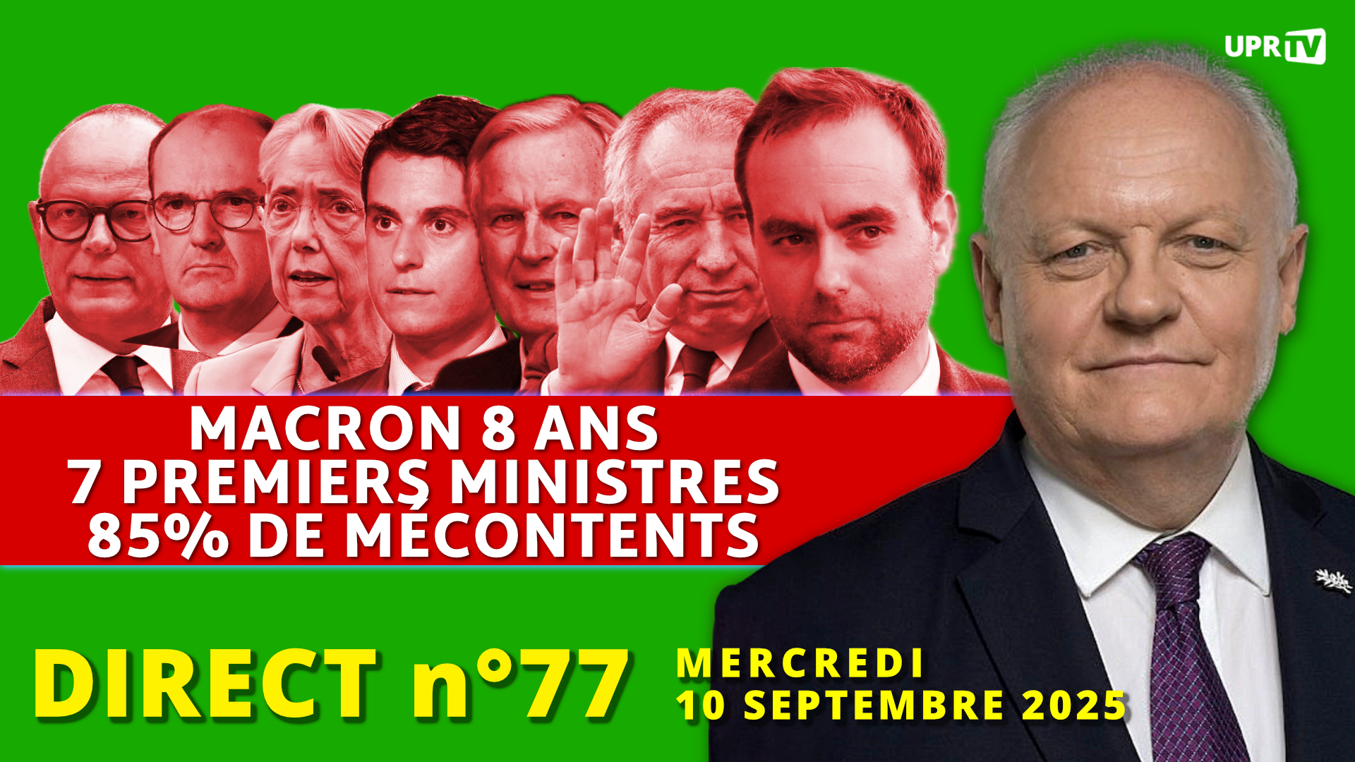 Direct n°77 – François Asselineau répond à vos questions