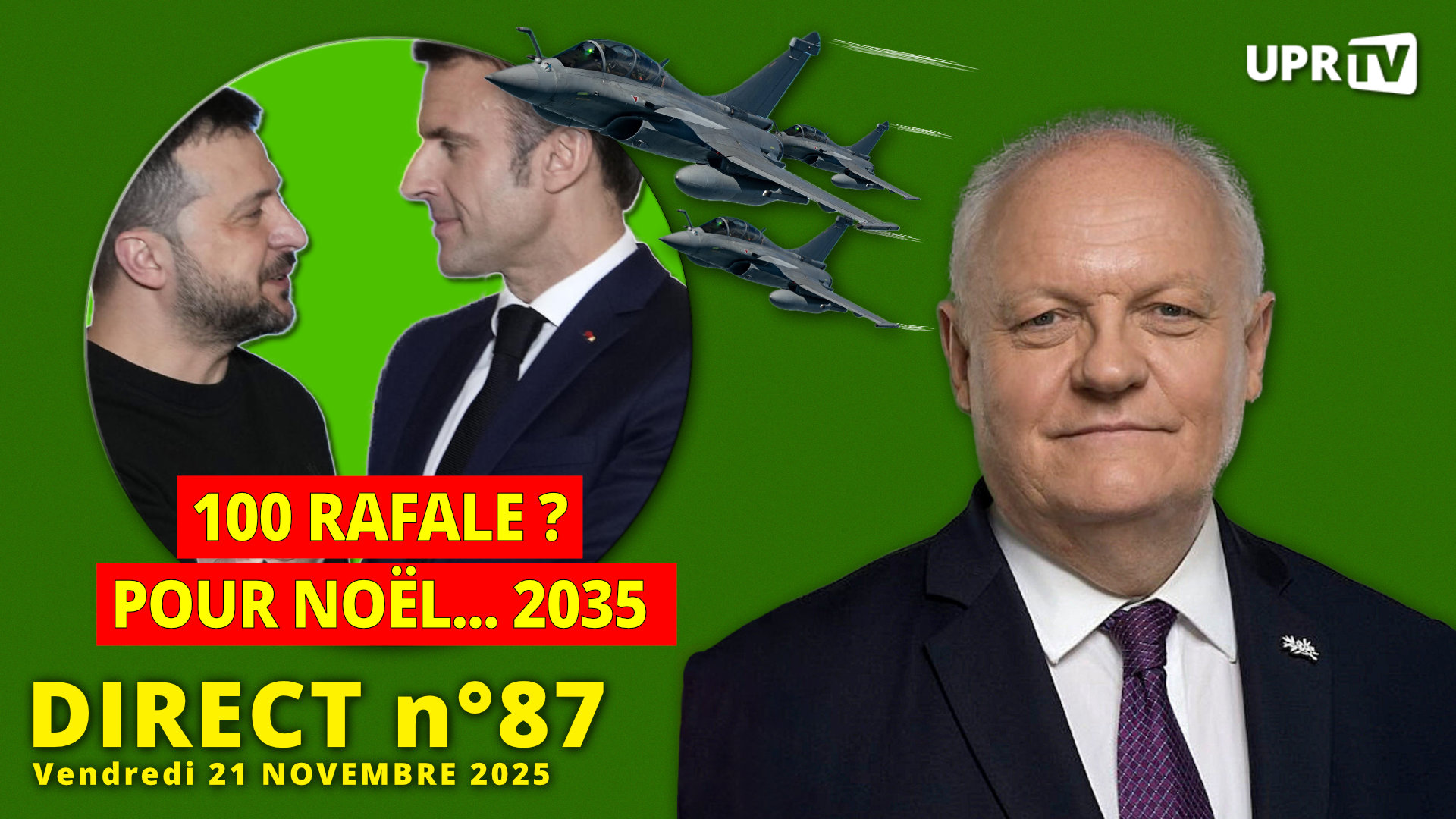 Direct n°87 – François Asselineau répond à vos questions