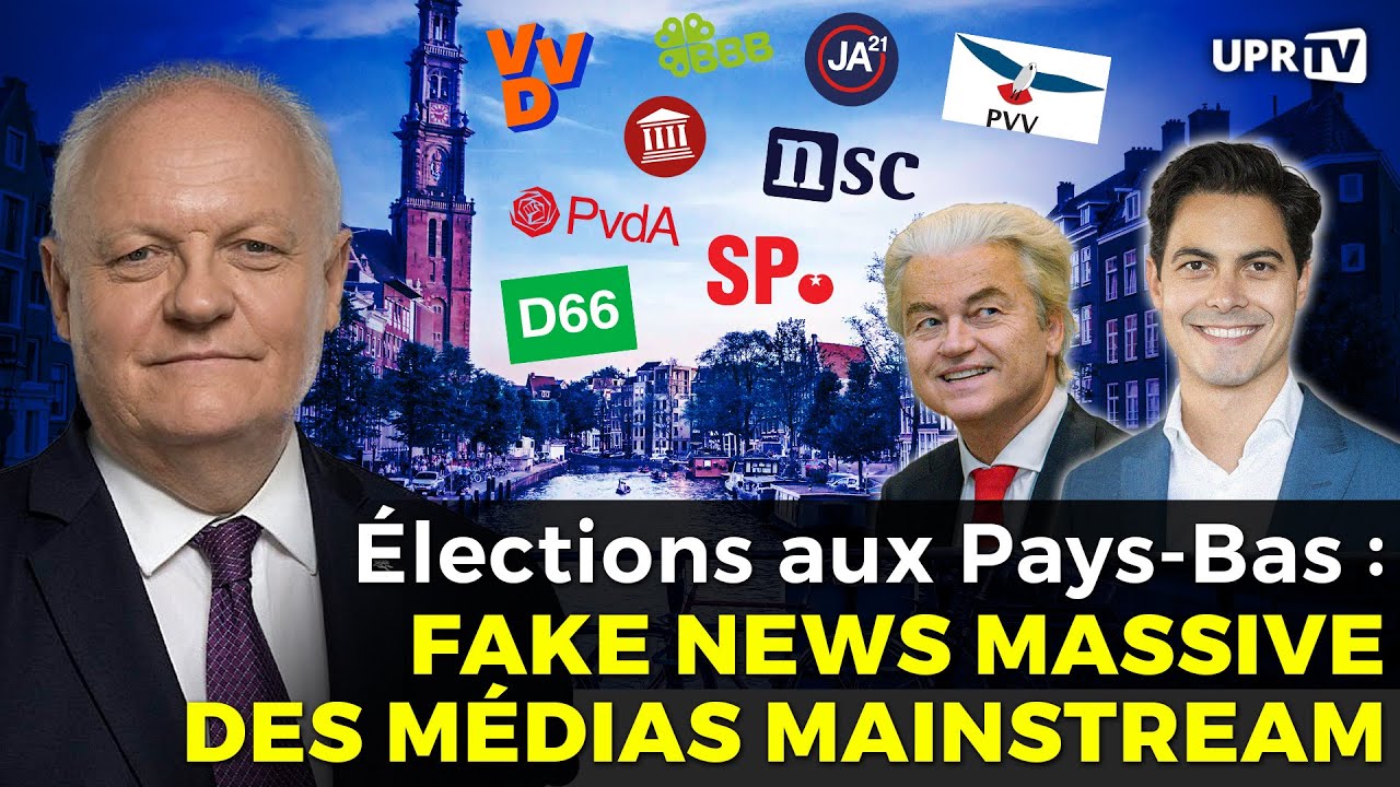 Élections aux Pays-Bas : infox massive des médias de grande diffusion
