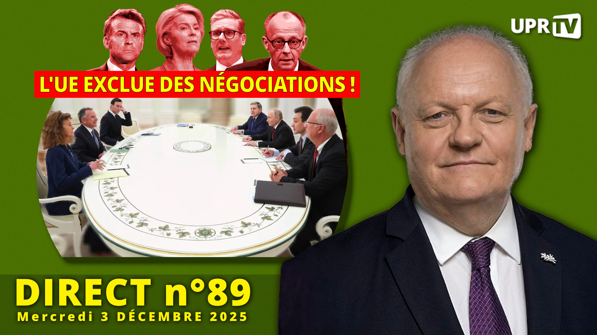 Direct n°89 – François Asselineau répond à vos questions
