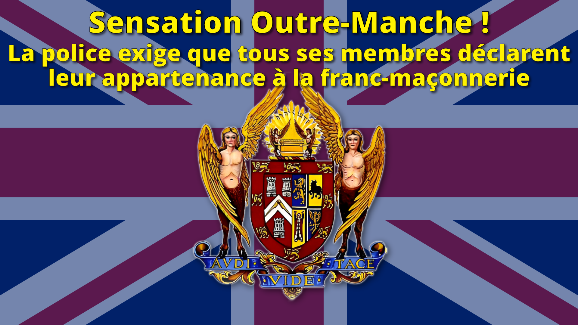 La police de Londres impose à ses membres de déclarer leur appartenance à la franc-maçonnerie