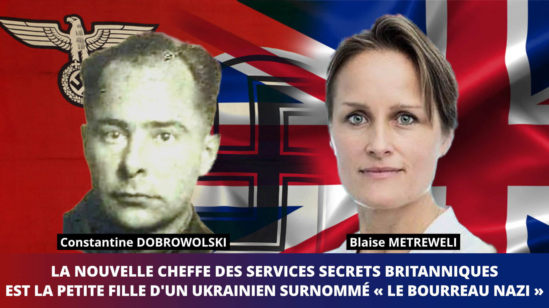 Blaise Metreweli, nommée à la tête du MI6 et petite fille du « Bourreau nazi »