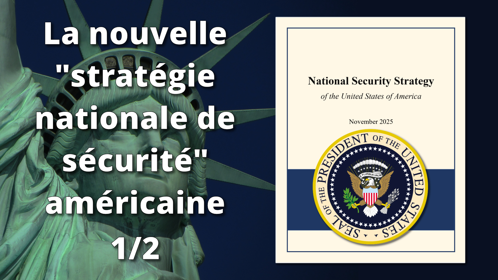 Trump publie la nouvelle « Stratégie Nationale de Sécurité »