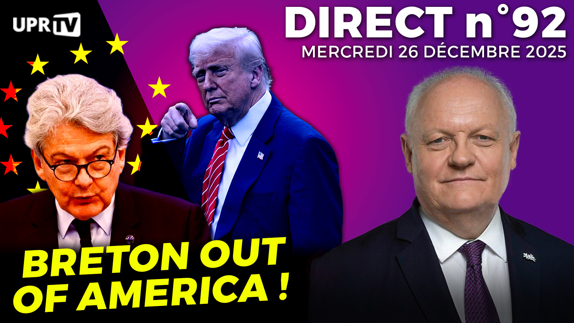 Direct n°92 – François Asselineau répond à vos questions