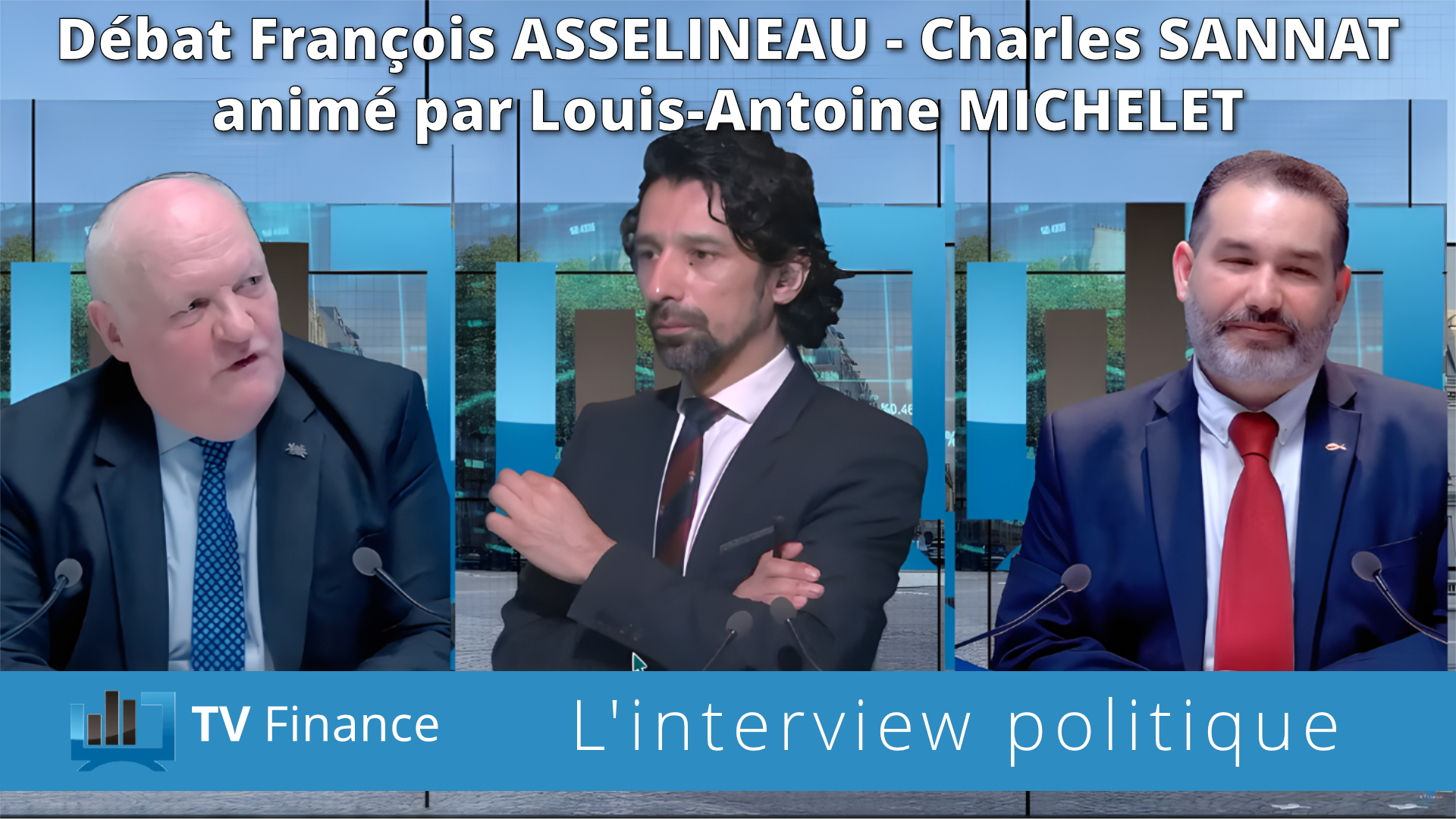 François Asselineau face à Charles Sannat sur TV Finance – 27/02/2026