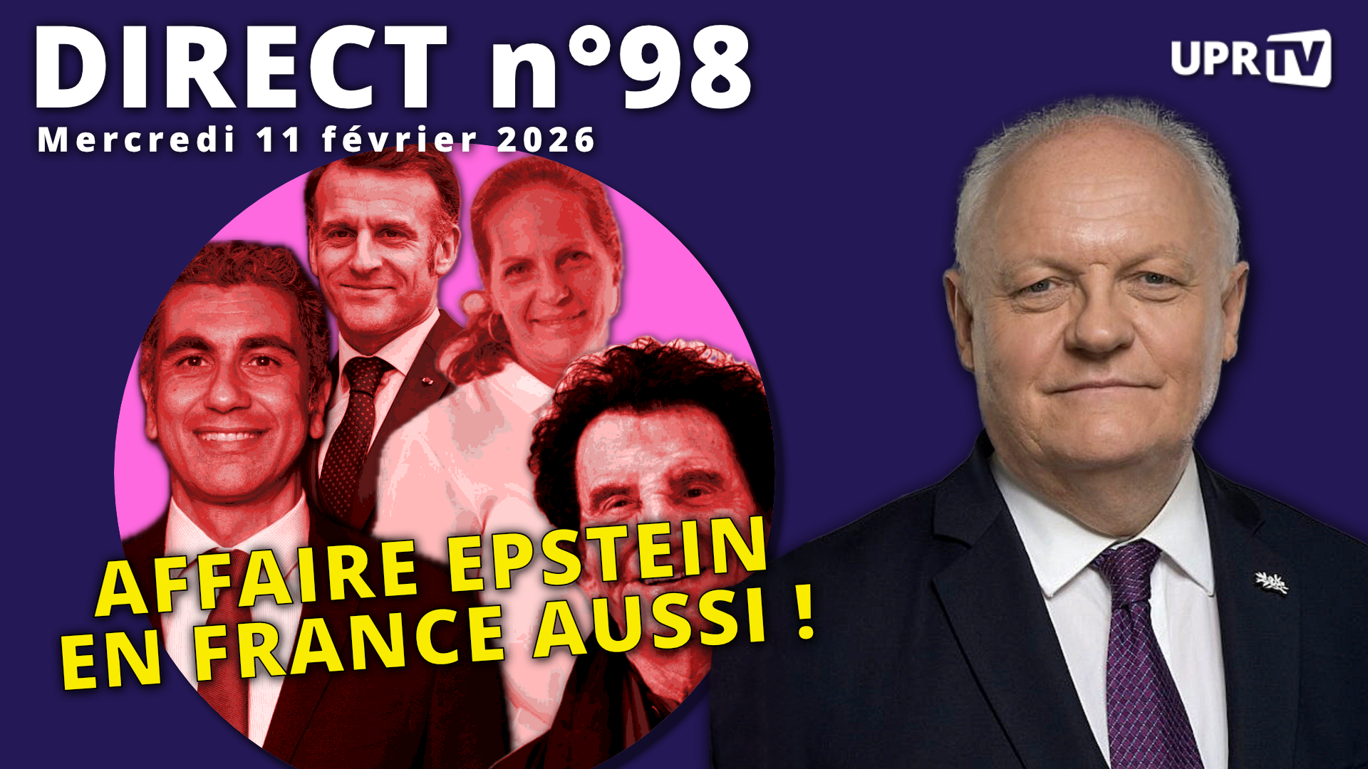 Direct n°98 – François Asselineau répond à vos questions
