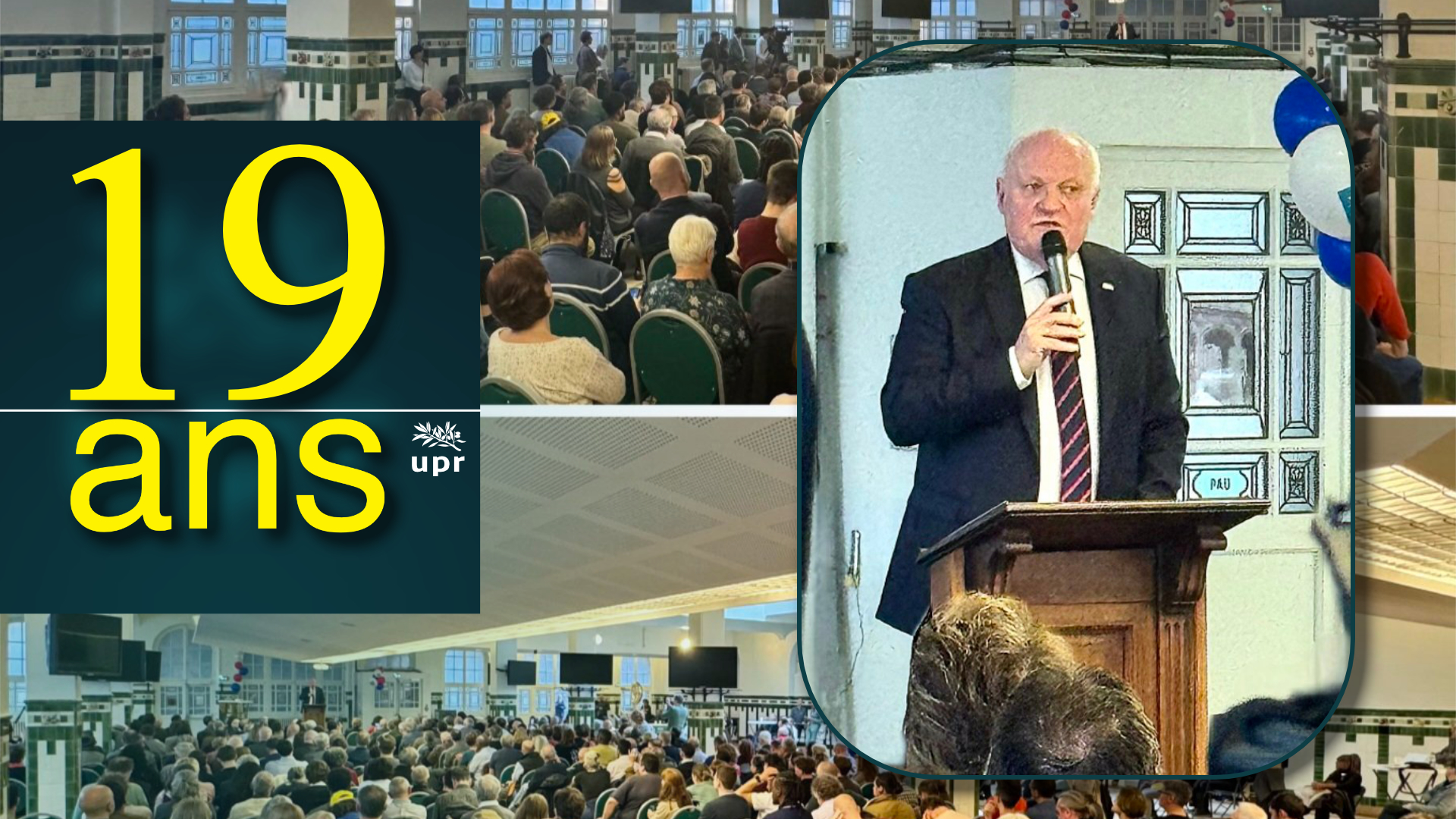 19 ans de l'UPR : François Asselineau lance sa campagne présidentielle 2027 et nomm…