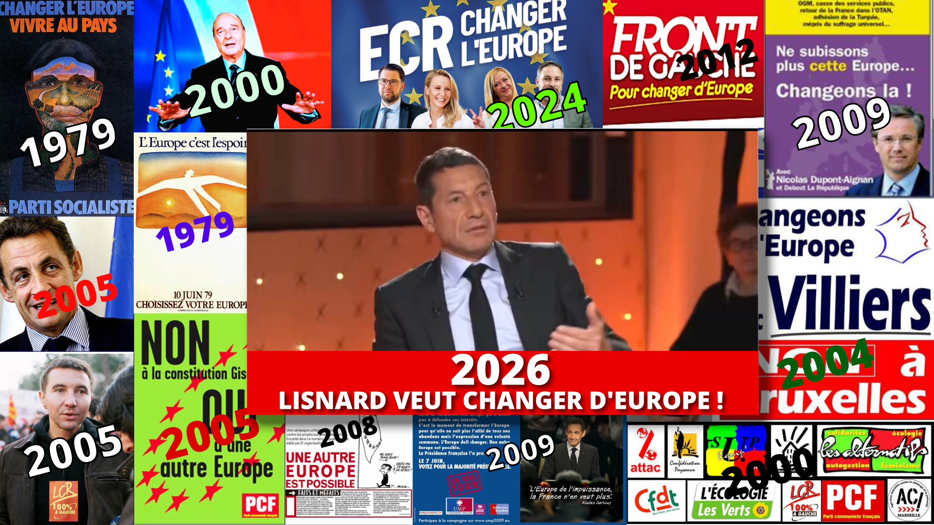 Le sketch inépuisable : Lisnard veut changer d'Europe !