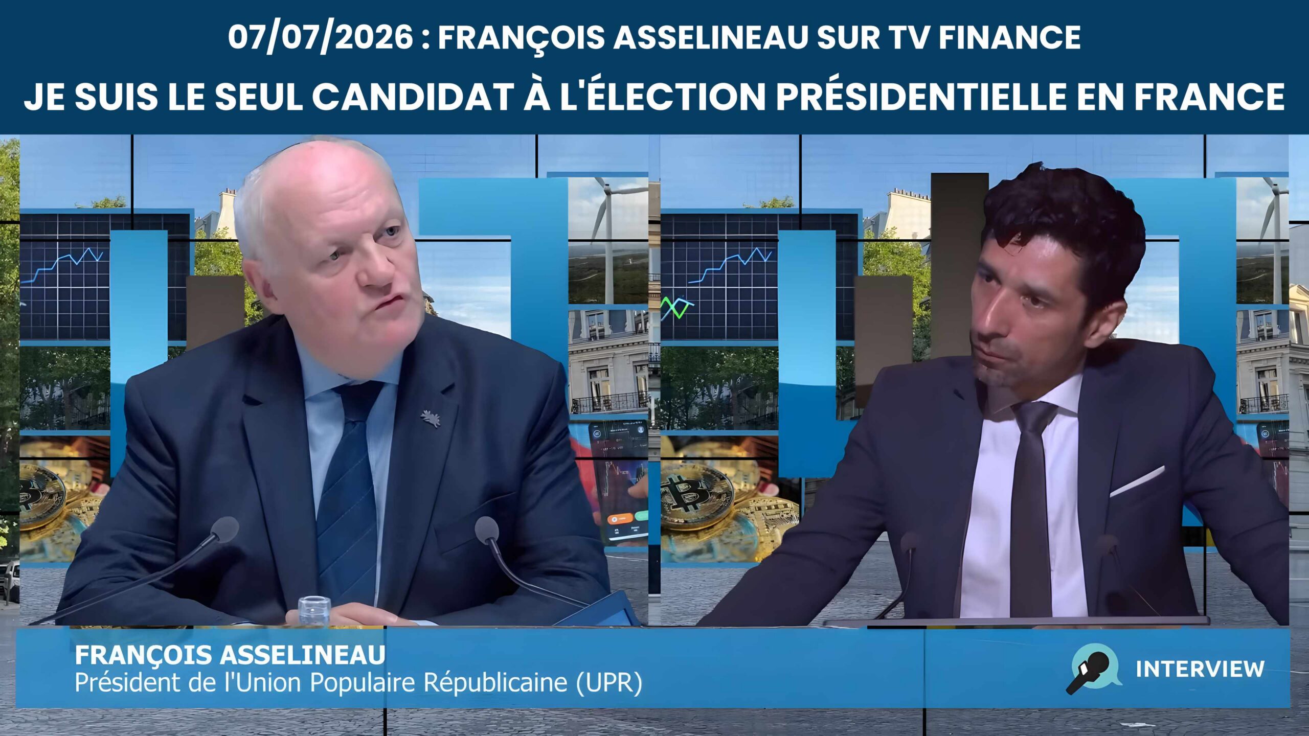François Asselineau : « En 2027, je serai le seul candidat à la présidence de la Ré…