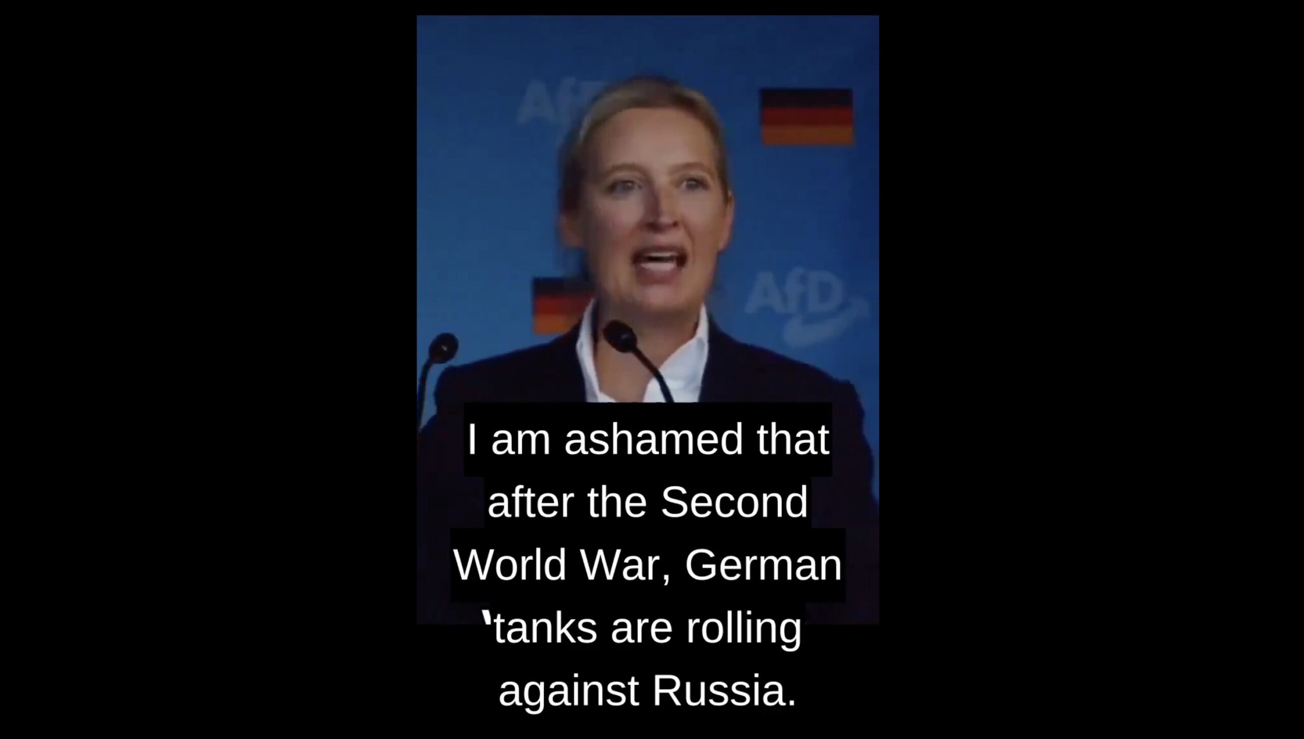 La position pacifique de l'AfD vis-à-vis de la Russie