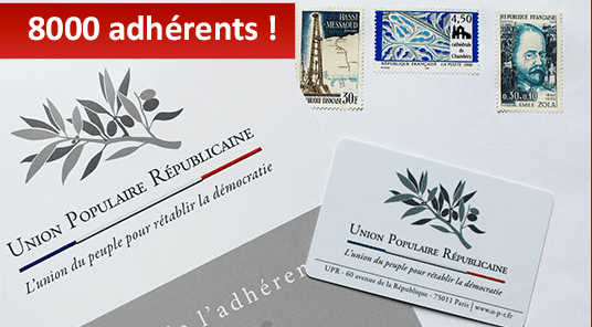 L’UPR vient de franchir le cap des 8 000 adhérents !