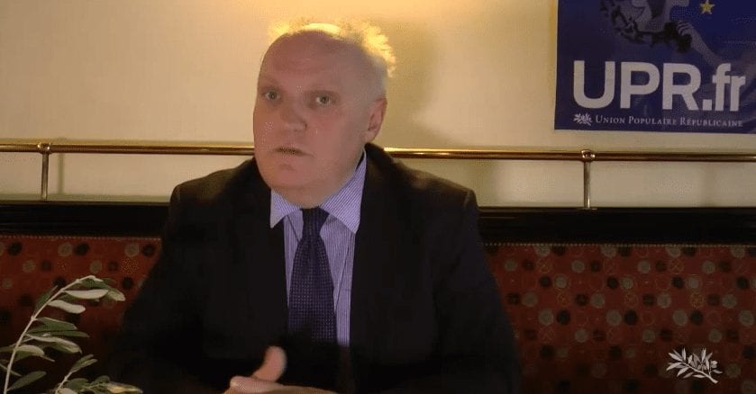 Conférence de presse de François Asselineau à Saint-Denis de La Réunion