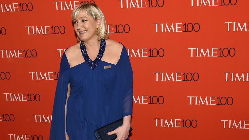 Les américains promeuvent leur marionnette « Marine Le Pen adoubée par les américains » lors du gala du magazine Time à New York