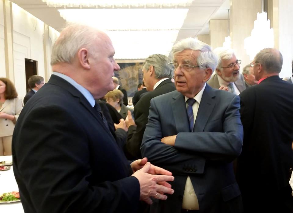 François Asselineau a représenté l'UPR à la fête nationale russe, à l'invitation d'Alexandre Orlov, ambassadeur de la fédération de Russie en France