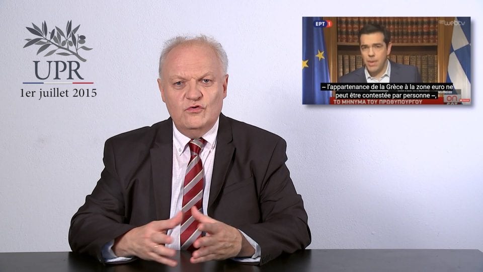 Entretien d'actualité n°8 – 01/07/2015