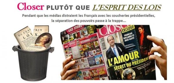 Closer plutôt que l'Esprit des Lois