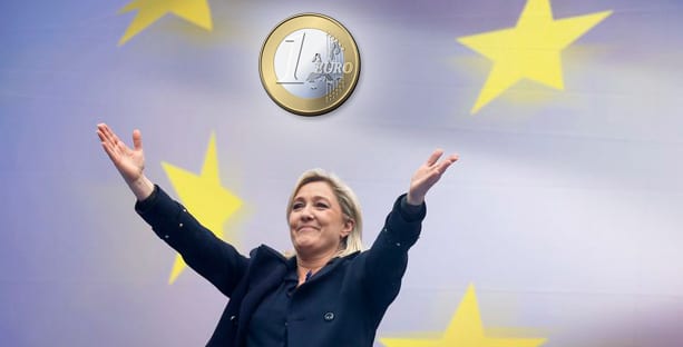 Le FN ne propose pas réellement de faire sortir la France de l'Union européenne, ni même de l'euro !