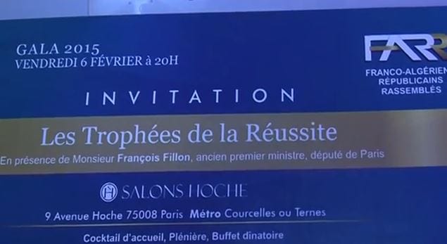 Gala de remise des Trophées de la Réussite organisé par l’association FARR