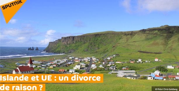 Entretien de François Asselineau avec l'agence russe Sputnik au sujet de l'Islande