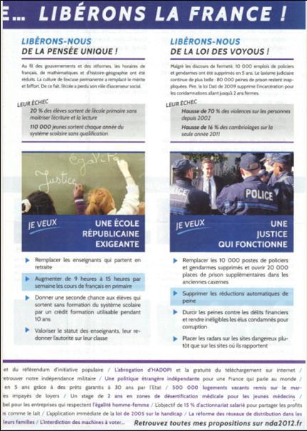 profession de foi de M. Dupont-Aignan 3